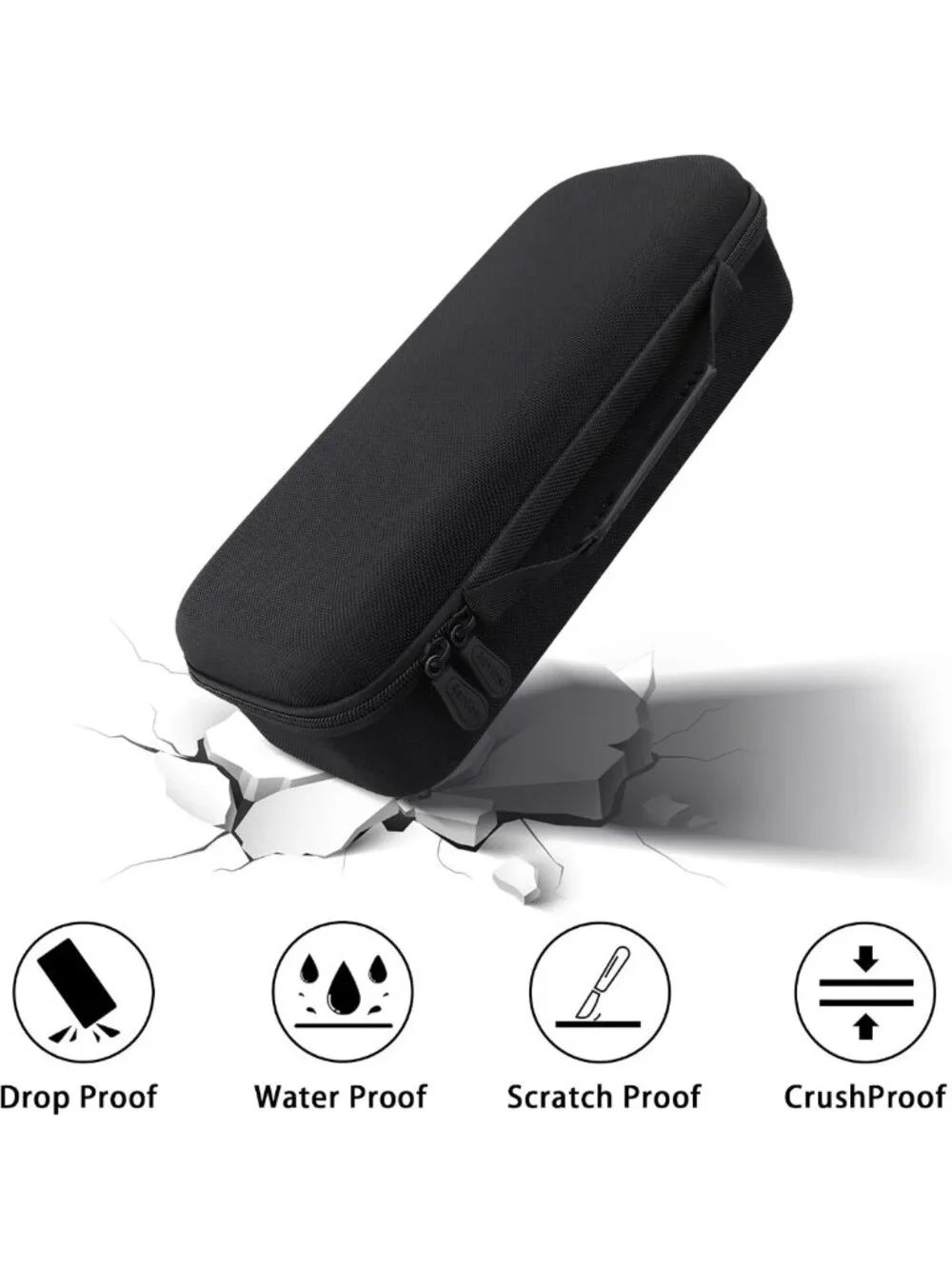 Durable Hard Case for Knife Sharpener - Precision Adjust, Black Storage Solution